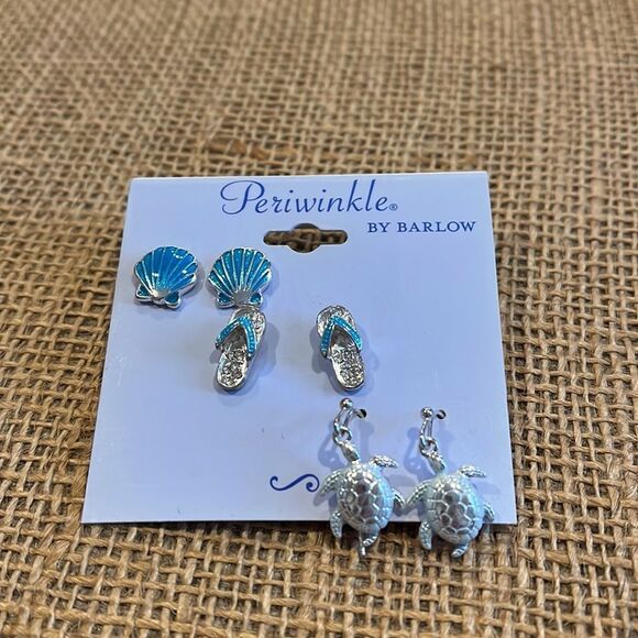 NWT beachy earrings - Picture 2 of 2